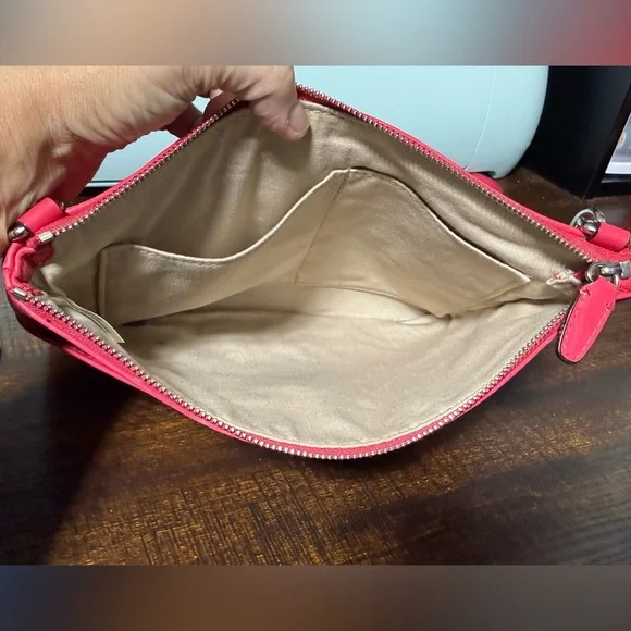 COACH Polly Pebbled Leather Crossbody Bag - Picture 7 of 11